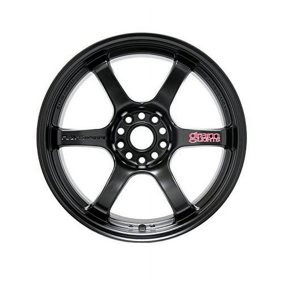 Gram Lights 57DR 17X9.0 +38 5-100 SEMI GLOSS BLACK (FR-S / BRZ)