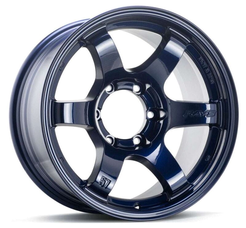Gram Lights 57CR 19x9.5 +45 5-114.3 Eternal Blue Pearl main image 1