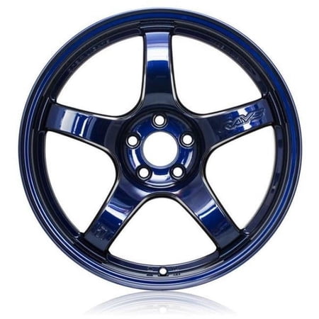 Gram Lights WGCR635MEBP 19 x 10.5 in. 57CR Plus 35 mm Offset 5 x 112 mm Bolt Pattern Wheel, Eternal Blue Pearl