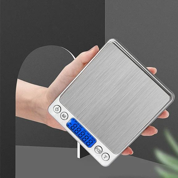 Gram Scale,Capacity 500g Accuracy 0.01g Mini Food Scales Digital Weight Grams and Oz,Small Kitchen High Precision for Espresso,Baking,Jewelry,Soap Making