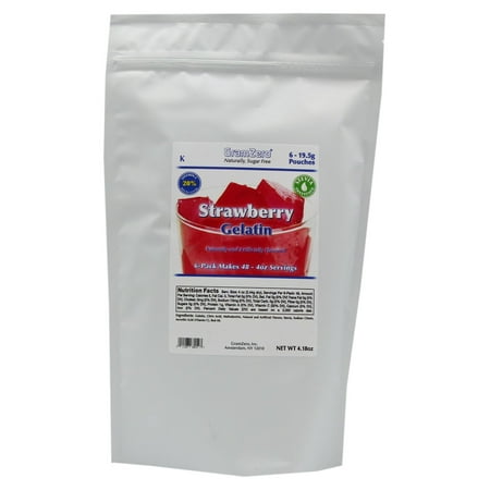 GramZero Stevia Sweetened Sugar Free Gelatin Mix Flavor: Strawberry