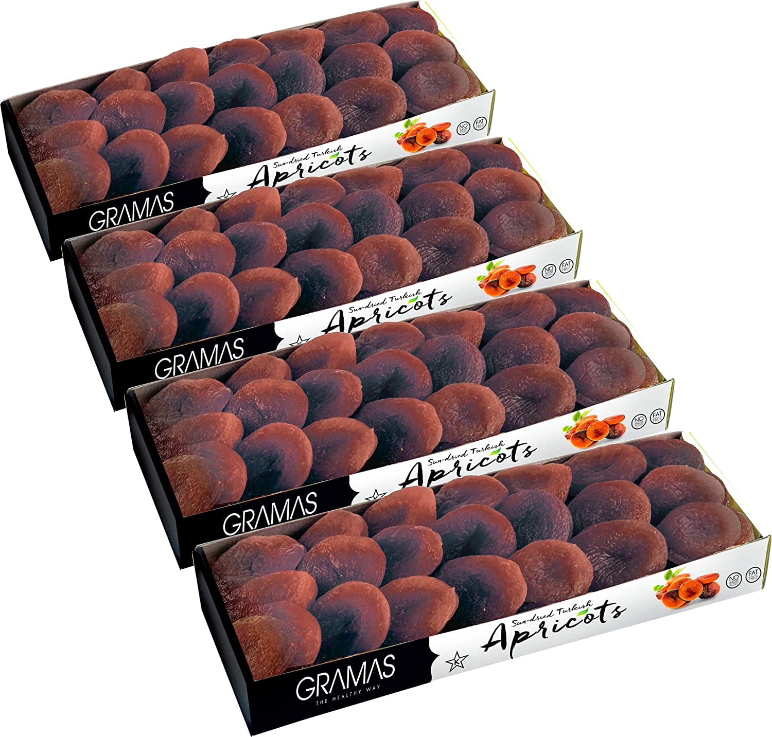 Gramas 2 lbs Natural SunDried Turkish Apricots