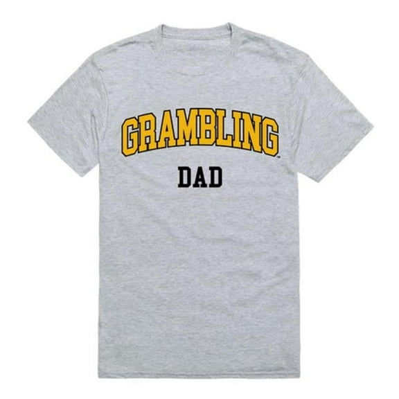 Grambling State University College Dad T-Shirt, Heather Grey - 2XL