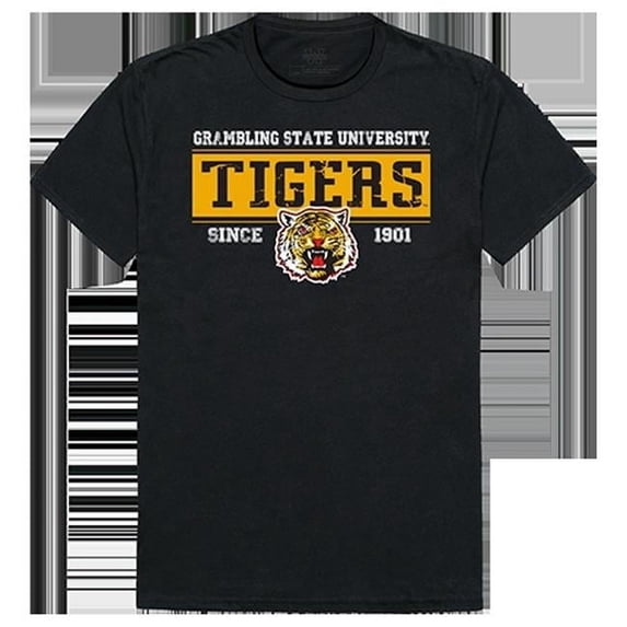 Grambling State University Established Tee Shirt - Black - Extra Large