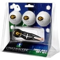thumbnail image 1 of Grambling Tigers 3-Pack Golf Ball Gift Set with Black Crosshair Divot Tool, 1 of 3