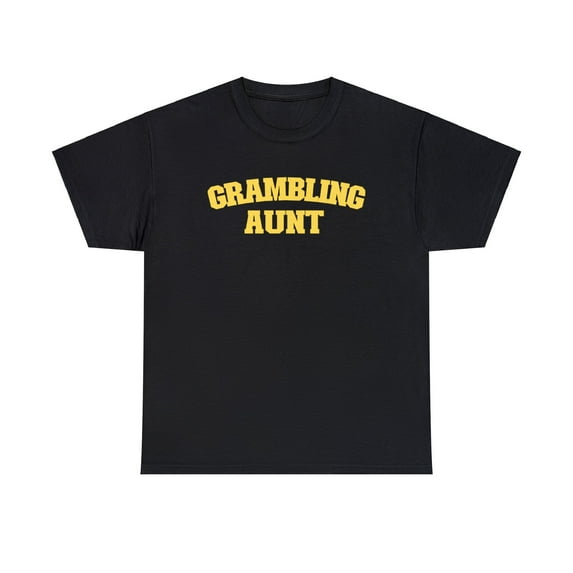 Grambling University Aunt Family Unisex Heavy Cotton Tee - 107 HBCU