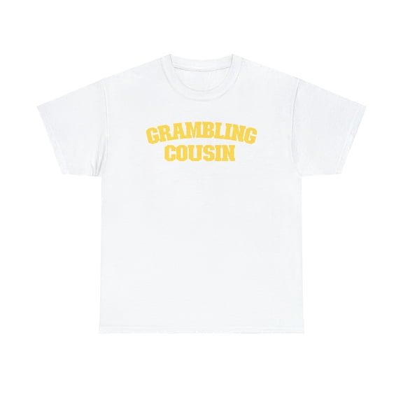 Grambling University Cousin Family Unisex Heavy Cotton Tee - 107 HBCU