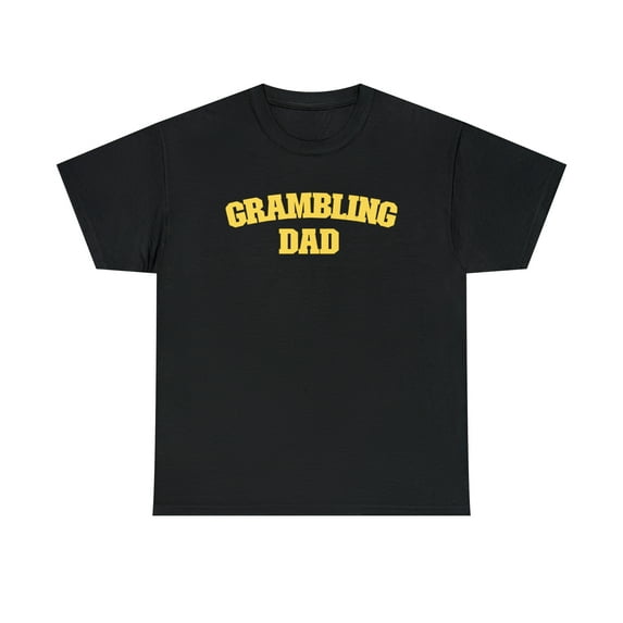 Grambling University Dad Family Unisex Heavy Cotton Tee - 107 HBCU