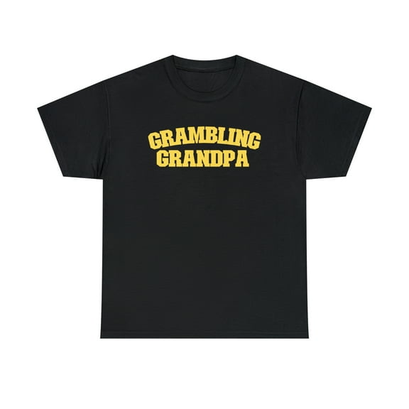 Grambling University Grandpa Family Unisex Heavy Cotton Tee - 107 HBCU