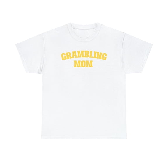 Grambling University Mom Family Unisex Heavy Cotton Tee - 107 HBCU