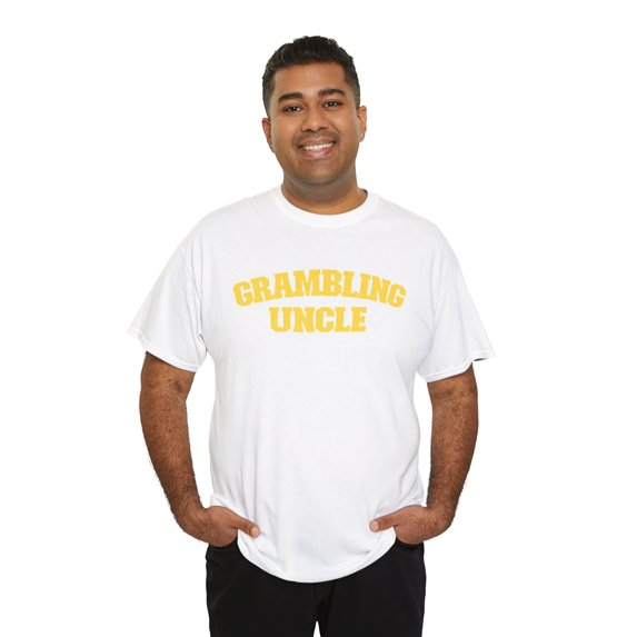 Grambling University Uncle Family Unisex Heavy Cotton Tee 107 HBCU