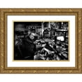 thumbnail image 1 of Grambone, Antonio 18x14 Gold Ornate Wood Framed with Double Matting Museum Art Print Titled - Watchmaker - Mr. Domenico., 1 of 4