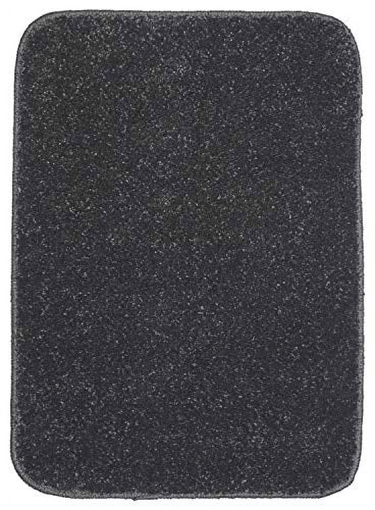 Gramercy 17x24 Washable Bath Rug Cinder Gray Soft & Stylish, Made in