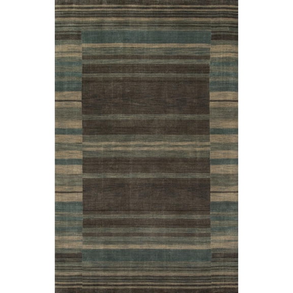Momeni Rugs GRAMEGM-15BLU96D6 Gramercy Collection, 100% Wool Hand Loomed Contemporary Area Rug, 9'6" x 13'6", Blue