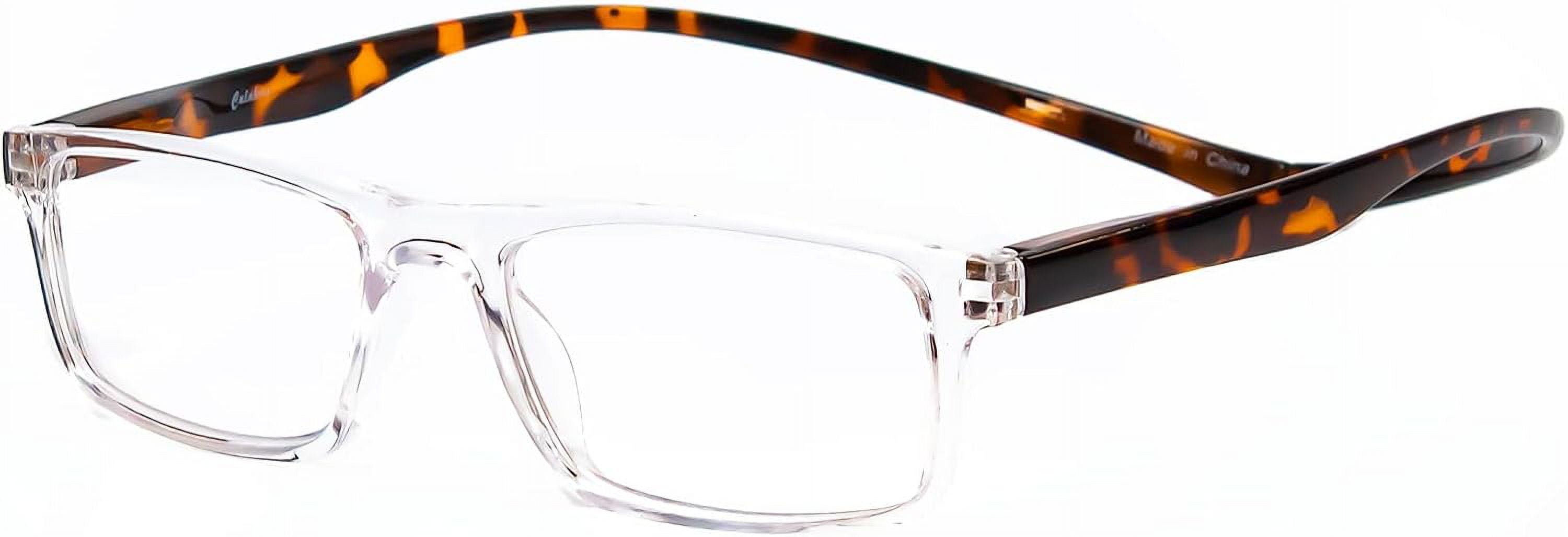 Gramercy Rectangular Reading Glasses Men Women One Power Readers Neck