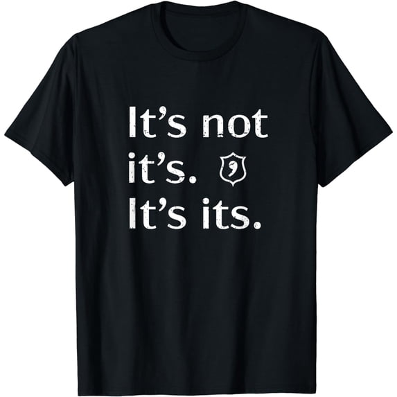Grammar Apostrophes Police Badge Languages Funny T-Shirt