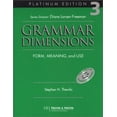 thumbnail image 1 of Pre-Owned Grammar Dimensions 3, Platinum Edition: Form, Meaning, and Use (Paperback) 0838402771 9780838402771, 1 of 1