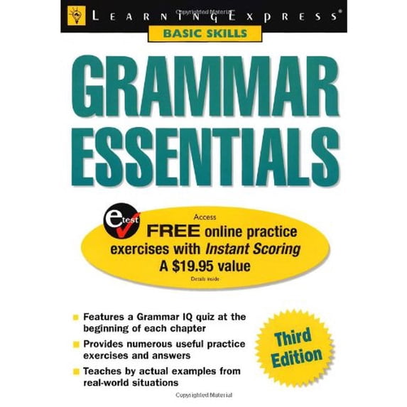 Pre-Owned Grammar Essentials (Grammar Essentials: Learn to Express Yourself Clearly & Correctly) Paperback