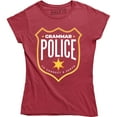 thumbnail image 1 of Grammar Police To Correct And Serve Joke Funny Humor Parody Women' T-Shirt, 1 of 4