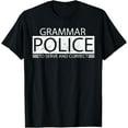 thumbnail image 1 of Grammar Police Women and Kids Funny Costume Idea T-Shirt, 1 of 4