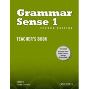 Grammar Sense 1 Teachers Book with Online Practice Access Code Card, Paperback