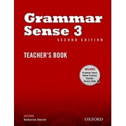 Grammar Sense 3 Teachers Book with Online Practice Access Code Card, Paperback