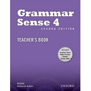 Grammar Sense 4 Teachers Book with Online Practice Access Code Card, Paperback