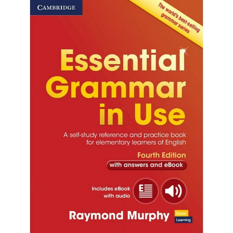 Grammar in Use: Essential Grammar in Use with Answers and Interactive  eBook: A Self-Study Reference and Practice Book for Elementary Learners of
