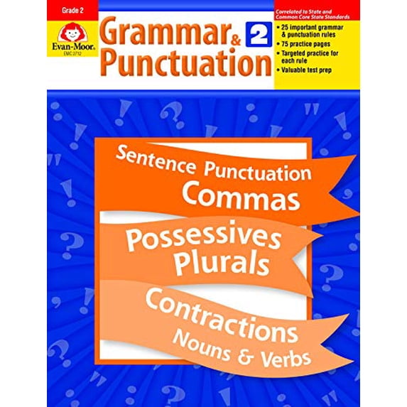 Pre-Owned Grammar & Punctuation, Grade 2 Teacher Resource (Paperback) 1557998469 9781557998460