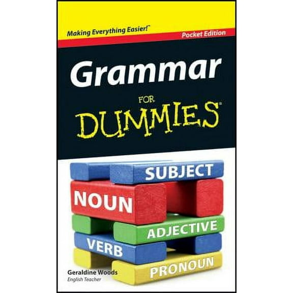 Pre-Owned Grammar for Dummies, Pocket Edition by Geraldine Woods (Paperback)