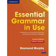 Grammar in Use Essential Grammar in Use Without Answers A Reference and Practice Book for Elementary Learners of English, Paperback