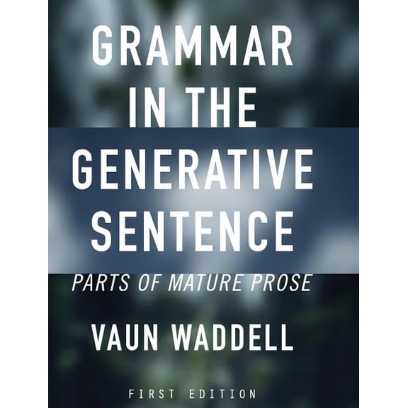 Grammar in the Generative Sentence, (Hardcover)