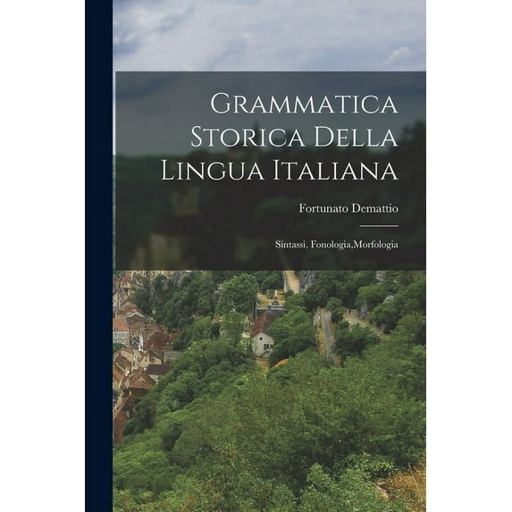Grammatica Storica Della Lingua Italiana: Sintassi, Fonologia, Morfologia (Paperback)