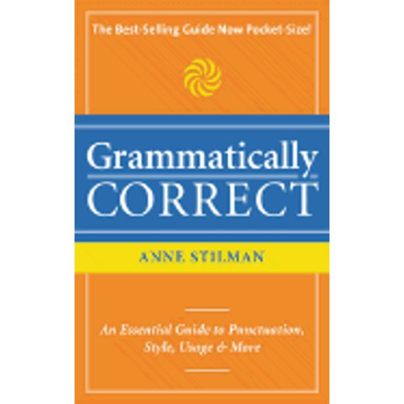 Pre-Owned Grammatically Correct, 9781582973319, 1582973318, Paperback, Revised edition
