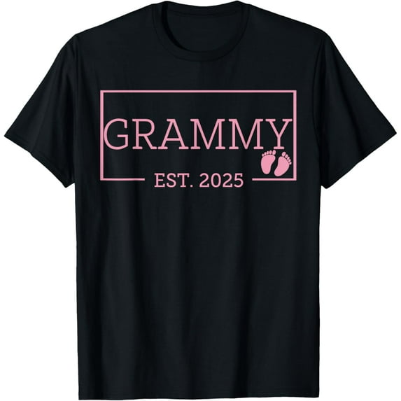 Grammy Established Est 2025 New Born Mother Gift T-Shirt Unisex S-5XL Hot Trending Shirt, Vintage Birthday Gift