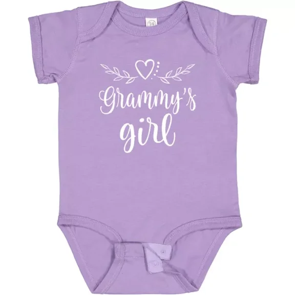 Grammy Girl Granddaughter Outfit Baby Bodysuit Grandbaby Childs Infant Bodysuit Cute Baby Onesie, BABY BODYSUIT LAT 4424