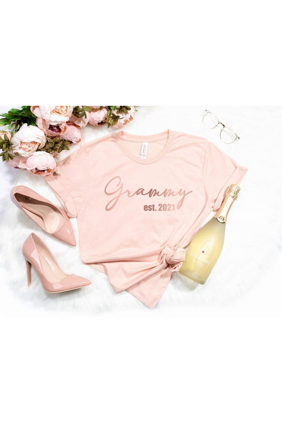 Grammy, Grammy Shirt, for Grammy, Grammy, Grammy Established Shirt, Grandma Shirt, Pregnancy Announcement Grandparents, Grammy All Size S-5Xl