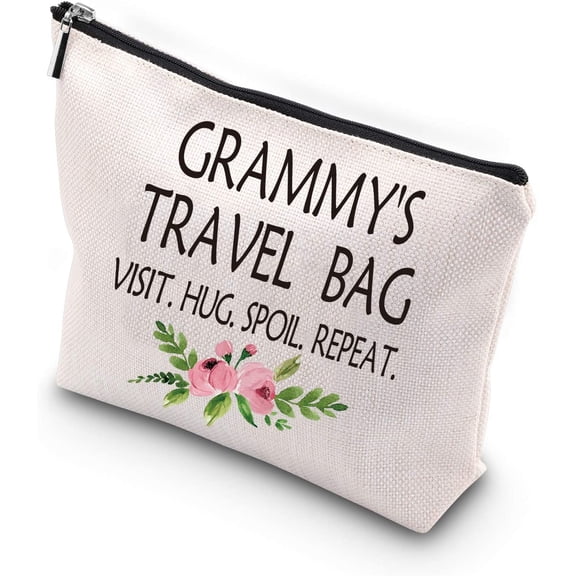 Grammy Mothers Day Gift Grandma Birthday Gift Travel Gift Cosmetics Bag for Grammy