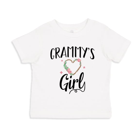 Grammy's Girl Toddler T-Shirt 2T White