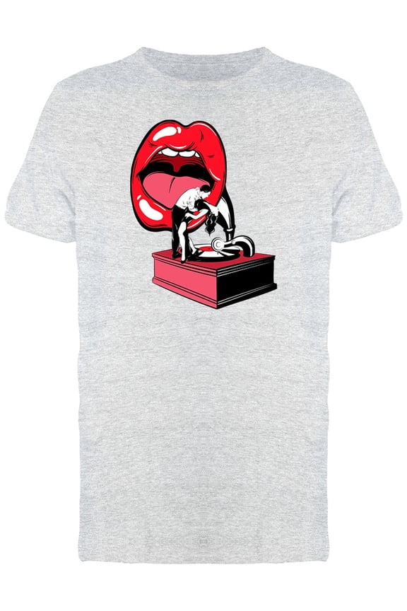 Gramophone Tango Dancing Tee Men's -Image by Shutterstock
