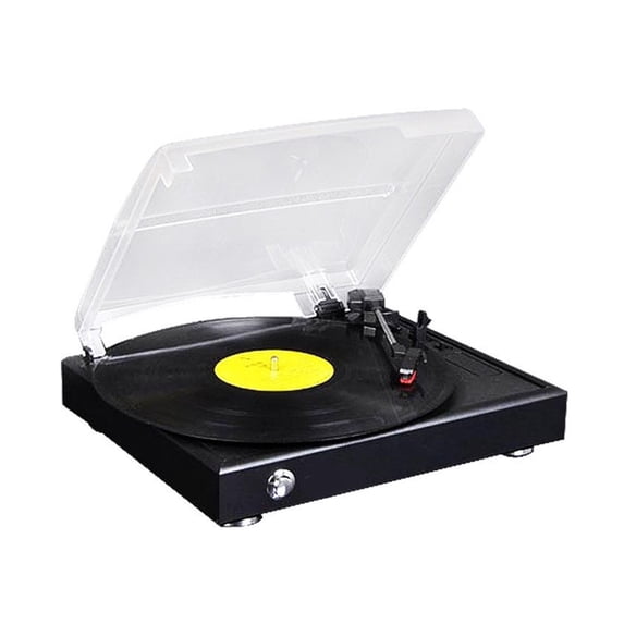 Gramophone Vinyl Record Player Portable Stereo LP Turntables PC Computer Turntable Phono ,High Volume Speakers
