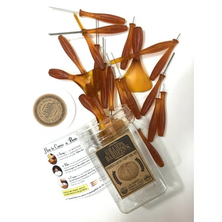 Grampa Bardeen's Pumpkin Carving Party Tool Set