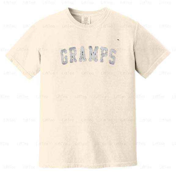 Gramps Classic Bold Font Father's Day Grandpa Simple Family Love Nickname Comfort Color T-Shirt Unisex, up to 4XL