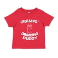 thumbnail image 1 of Gramps' Drinking Buddy Toddler T-Shirt 3T Red, 1 of 3