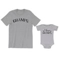 thumbnail image 1 of Gramps Men's T-Shirt I Love Gramps Baby Bodysuit Kids Youth Toddler Shirt Grandpa Tee, 1 of 3