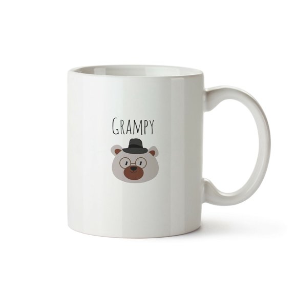 Grampy Bear Mug Funny Word Play Gift Coffee Or Tea Drinker