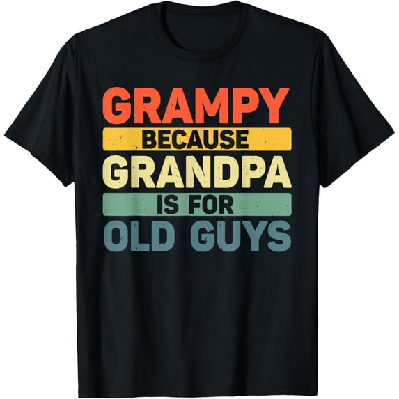 Grampy Design For Grandpa From Grandfather'S Day Grampy T-Shirt Unisex S-5XL Hot Trending Shirt, Vintage Birthday Gift