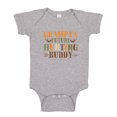 thumbnail image 1 of Grampy's Future Hunting Buddy Baby Bodysuit One Piece NB Athletic Heather, 1 of 3