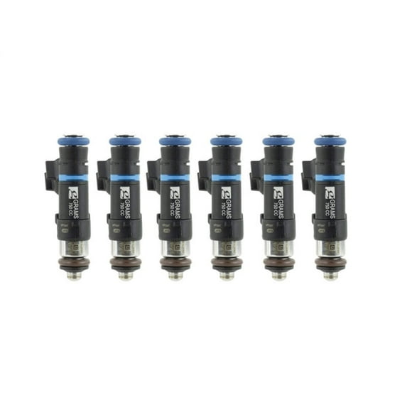 Grams Performance Nissan R32/R34/RB26DETT (Top Feed Only 14mm) 750cc Fuel Injectors (Set of 6) - G2-0750-0705 Fits select: 1998-2005 ACURA NSX