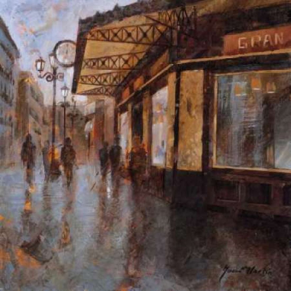 Gran Cafe Canvas Art - Noemi Martin (24 x 24)